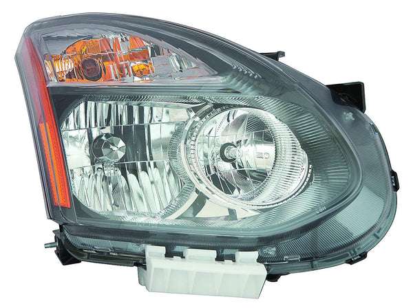For Nissan Rogue/ Rogue Select 2014 2015 Headlight Halogen Black Bezel Passenger Side CAPA Certified 26010-1VX0A NI2503231C