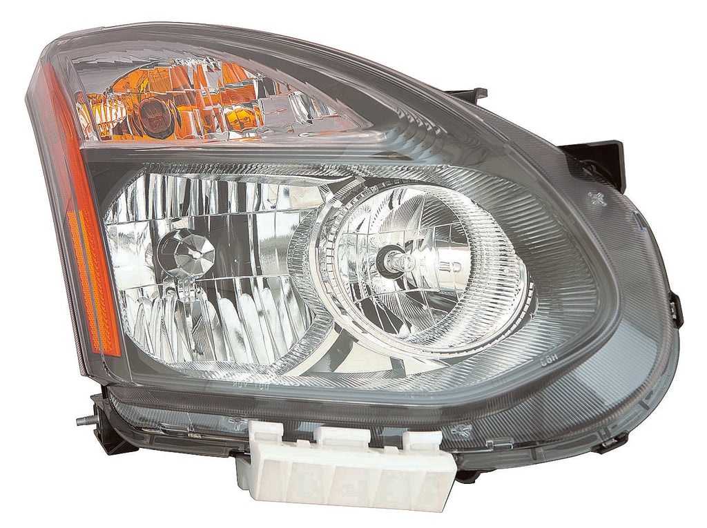 For Nissan Rogue 2014 2015 Headlight HLGN Black BZL Passenger Side 26010-1VX0A NI2503231