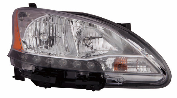 For Nissan Sentra 2013 14 2015 Headlight Passenger Side 26010-3SG2A NI2503216