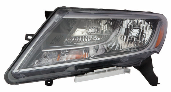 For Nissan Pathfinder 2013 14 15 2016/ Hybrid 2014 Headlight Halogen Black Bezel Chrome Trim Driver Side 26060-3KA0B NI2502221