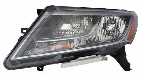 For Nissan Pathfinder 2013 14 15 2016/ Hybrid 2014 Headlight Halogen Black Bezel Chrome Trim Driver Side 26060-3KA0B NI2502221