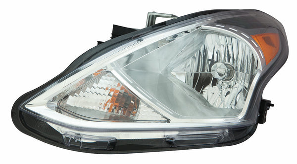 For Nissan Versa Sedan 2015 16 17 18 2019 Headlight Driver Side CAPA Certified 26060-9KK0A NI2502230C