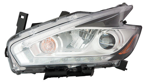For Nissan Murano 2015 16 17 2018/ Murano Hybrid 2016 17 2018 Headlight LED S/ SV/ SL/ PLATINUM Driver Side CAPA Certified 26060-9UE5C NI2502233C