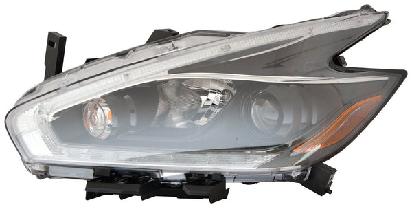 For Nissan Murano 2018 Headlight Halogen Black Bezel Driver Side 26060-9UE9A NI2502260