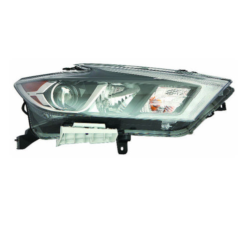 For Nissan Maxima 2016 17 2018 Headlight Halogen S/ SV/ Signal Light Driver Side CAPA Certified 26060-4RF9B NI2502235C