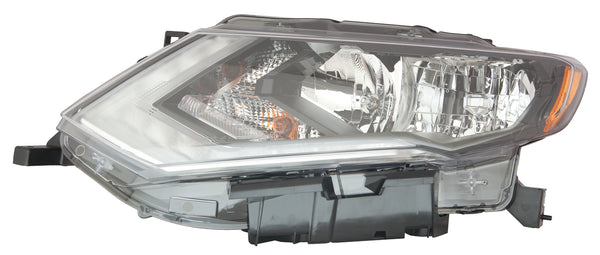 For Nissan Rogue 2017 18 19 2020/ Hybrid 2017 18 2019 Headlight Halogen Driver Side 26060-6FL0A NI2502254