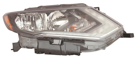 For Nissan Rogue 2017 18 19 2020/ Hybrid 2017 18 2019 Headlight Halogen Passenger Side 26010-6FL0A NI2503254
