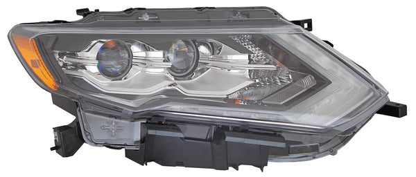 For Nissan Rogue 2019 2020/ Hybrid 2019 Headlight LED Passenger Side CAPA Certified 26010-6FL7A NI2503272C