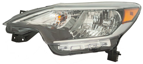 For Nissan Versa Note 2017 2018 Headlight Driver Side CAPA Certified 26060-9ME0A NI2502257C