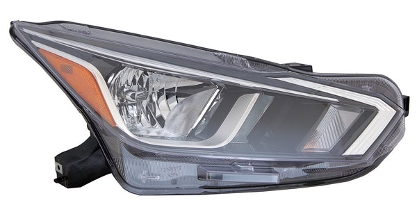 For Nissan Versa 2020 2021 Headlight Halogen BASE/ S/ SR/ SV Passenger Side 26010-5EE0A NI2503273