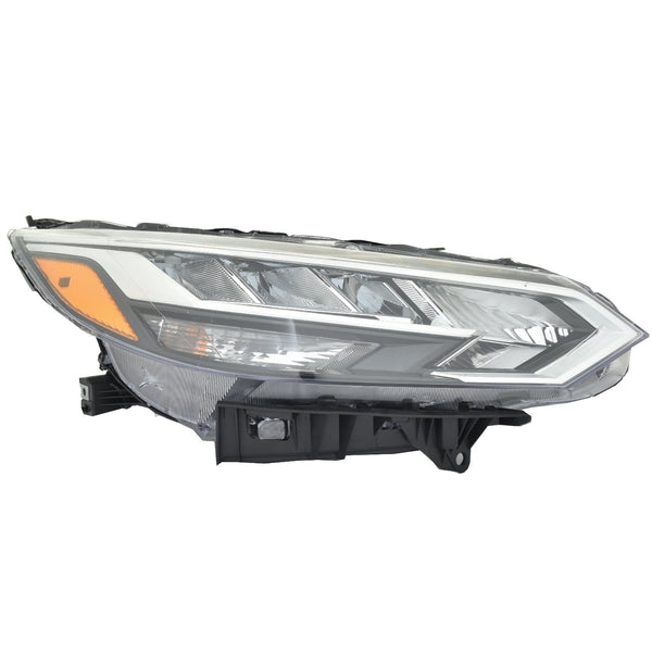 For Nissan Sentra 2020 21 22 2023 w/o MIDNIGHT SPECIAL Pkg/ w/o Premium Pkg/ 2022 2023 w/ MIDNIGHT SPECIAL Pkg Headlight LED Reflector Driver Side 26060-6LB5A NI2502277