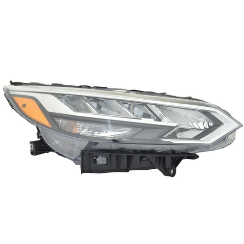 For Nissan Sentra 2020 21 22 2023 w/o MIDNIGHT SPECIAL Pkg/ w/o Premium Pkg/ 2022 2023 w/ MIDNIGHT SPECIAL Pkg Headlight LED Reflector Driver Side 26060-6LB5A NI2502277