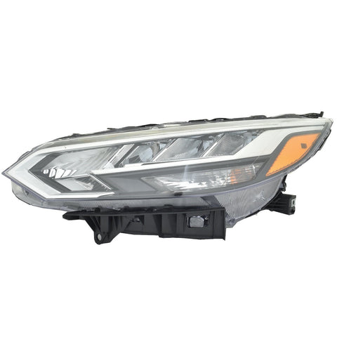 For Nissan Sentra 2020 21 22 2023 w/o MIDNIGHT SPECIAL Pkg/ w/o Premium Pkg/ 2022 2023 w/ MIDNIGHT SPECIAL Pkg Headlight LED Reflector Passenger Side 26010-6LB5A NI2503277