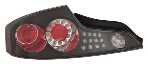 For Infiniti G35 Coupe 2003 04 2005 Tail Light CLEAR LENS Black Bezel SET  IN2811106