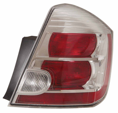 For Nissan Sentra 2010 11 2012 Tail Light 2.0L Engine BASE.S.Signal Light Passenger Side CAPA Certified 26550-ZT50A NI2801187C