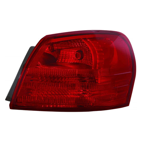 For Nissan Rogue 2008 09 10 11 12 13 14 2015 Tail Light Passenger Side CAPA Certified 26550-JM00A NI2801183C