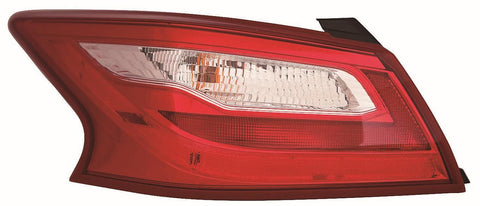 For Nissan Altima Sedan 2016 2017 Tail Light Outer Driver Side CAPA Certified 26555-9HS0A NI2804106C
