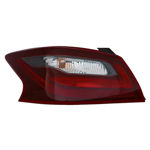 For Nissan Altima Sedan 2017 2018 Tail Light Outer w/ SMOKE LENS SR Driver Side 26555-9HS1A NI2804111