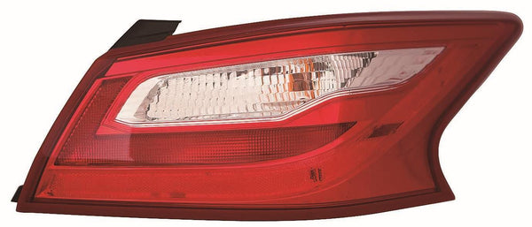 For Nissan Altima Sedan 2016 2017 Tail Light Outer Passenger Side CAPA Certified 26550-9HS0A NI2805106C