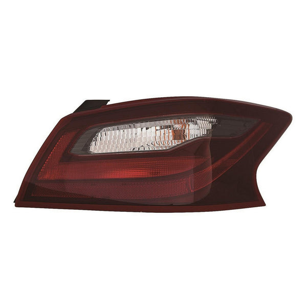 For Nissan Altima Sedan 2017 2018 Tail Light Outer w/ SMOKE LENS SR Passenger Side 26550-9HS1A NI2805111