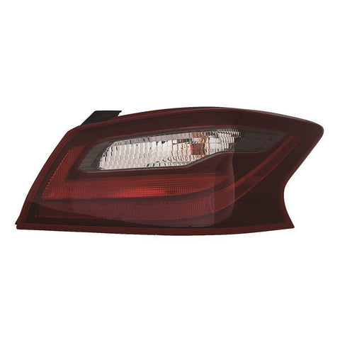 For Nissan Altima Sedan 2017 2018 Tail Light Outer w/ SMOKE LENS SR Passenger Side 26550-9HS1A NI2805111