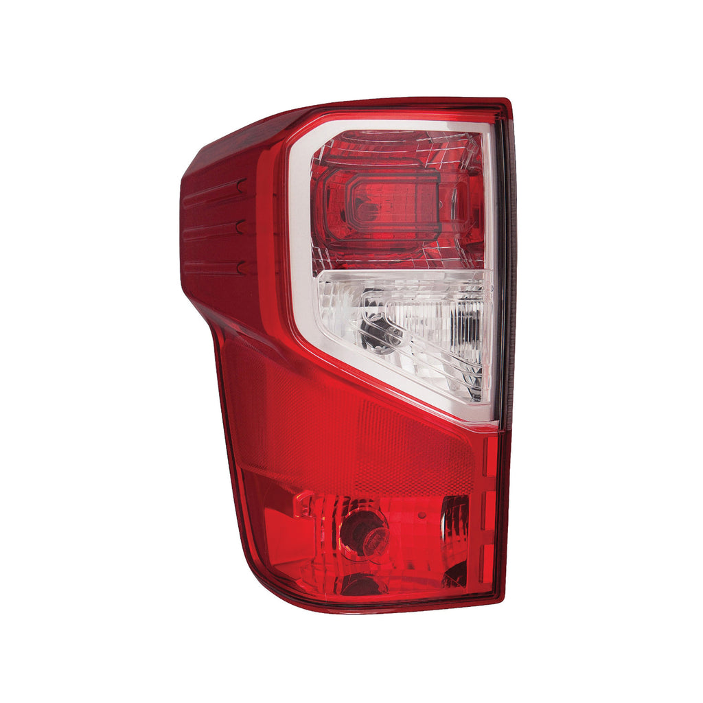 For Nissan Titan Reg/ XD Reg/ XD Ext Cab 2017-2019/ Crew/ Ext Cab 2017-2023/ XD Crew Cab 2016-2023 Tail Light Halogen Driver Side CAPA Certified 26555-EZ23A NI2800211C