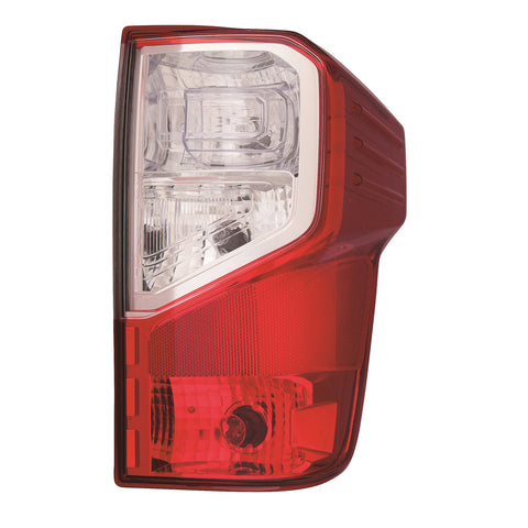 For Nissan Titan Reg/ XD Reg/ XD Ext Cab 2017-2019/ EXT/ Crew 2017-2023/ XD Crew Cab 2016-2023 Tail Light LED w/ Cargo&Rear OUTLET&Uti SV/ PRO-4X Passenger Side CAPA Certified 26550-EZ23D NI2801213C