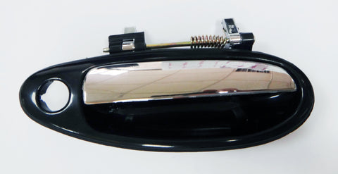 For Nissan Maxima 1995-2004/ 1997 GXE, GLE & IF I30 1996 1997 Front Outside Door Handle Passenger Side BLACK/ Chrome Lever 8060641U10 NI1311116