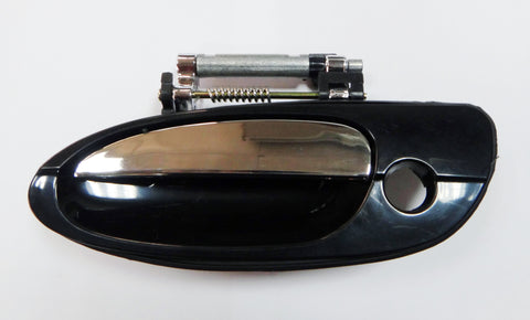 For Nissan Maxima 2000 2001& 2002 2003 GLE, GXE Front Outside Door Handle Driver Side BLACK/ Chrome Lever 806072Y904 NI1310115