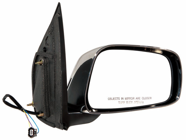 For Nissan Frontier 2005 06 07 08 09 2010 (Ext CAB: LE) Power Non-Heated Mirror Passenger Side (Chrome) 96301-EA015 NI1321170