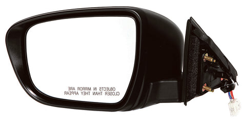 For Nissan Rogue USA Built 2014 15 2016/ KR Built 2015 2016 NON-Heated Power Mirror w/ SIGNAL Lamp w/o SVC Driver Side (Paint-to-Match) 96302-4BA0A+96374-4BA0A NI1320254