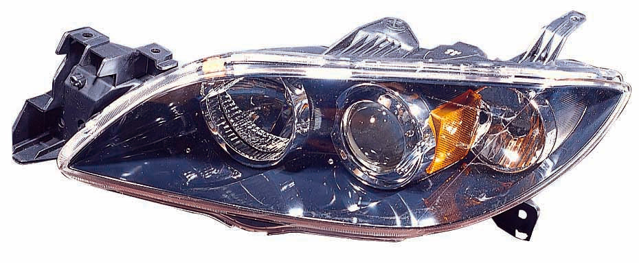 For Mazda 3 Sedan 2004 05 06 07 08 2009 Headlight Passenger Side Halogen Driver Side CAPA Certified BN8P-51-0L0D MA2518108C