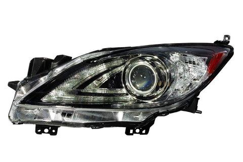 For Mazda 3 2010 11 12 2013 Headlight w/o AUTO LEVEL CONTROL w/ DRL HID Driver Side BBN2-51-041S MA2518149
