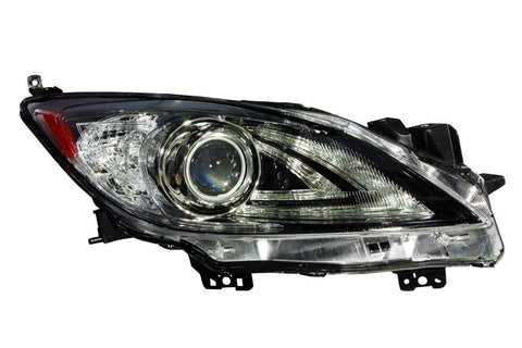 For Mazda 3 2010 11 12 2013 Headlight w/o AUTO LEVEL CONTROL w/ DRL HID Passenger Side BBN2-51-031S MA2519149