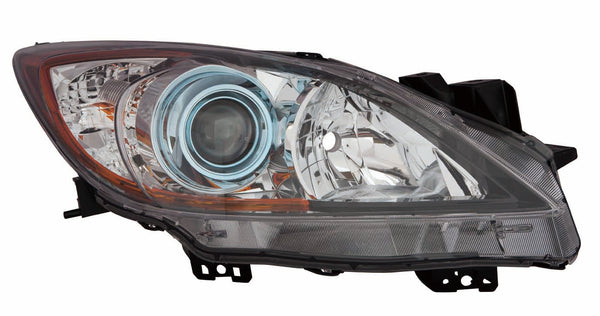 For Mazda 3 Sedan/ HB 6 SPEED 2012 2013 Headlight Halogen Passenger Side CAPA Certified BFD1-51-0K0D MA2519143C