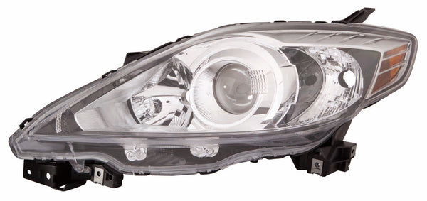 For Mazda 5 2008 2009 Headlight Halogen Black Bezel Driver Side CE51-51-0L0C MA2518128