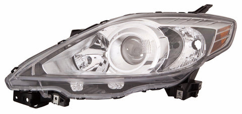 For Mazda 5 2008 2009 Headlight Halogen Black Bezel Driver Side CE51-51-0L0C MA2518128