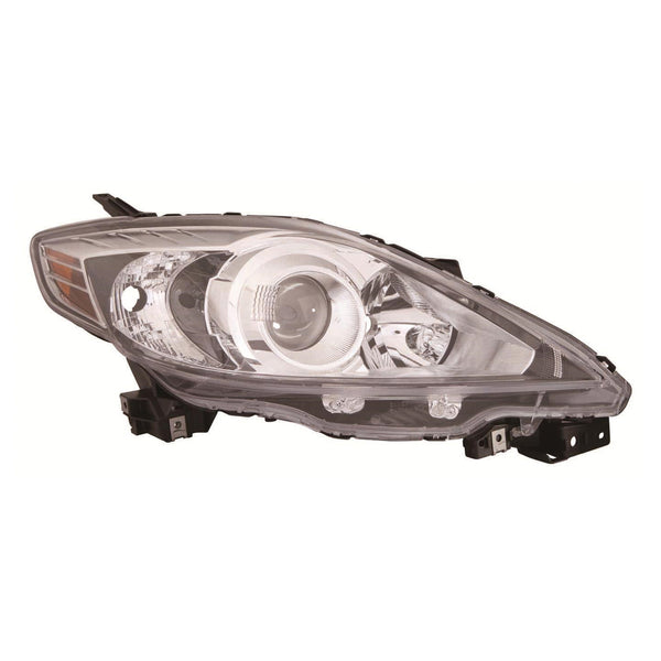 For Mazda 5 2008 2009 Headlight Halogen Black Bezel Passenger Side CAPA Certified CE51-51-0K0C MA2519128C