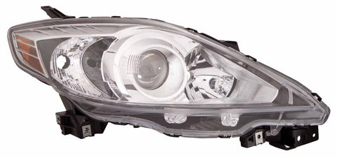 For Mazda 5 2008 2009 Headlight Halogen Black Bezel Passenger Side CE51-51-0K0C MA2519128