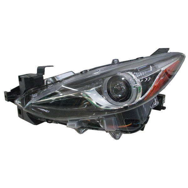 For Mazda 3 Sedan/ HB 2014 15 16 17 2018 Headlight HID w/o AUTO LEVEL CONTROL Driver Side CAPA Certified BHN2-51-041B MA2502145C