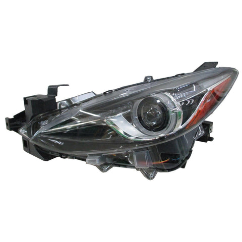 For Mazda 3 Sedan/ HB 2014 15 16 17 2018 Headlight HID w/o AUTO LEVEL CONTROL Driver Side CAPA Certified BHN2-51-041B MA2502145C