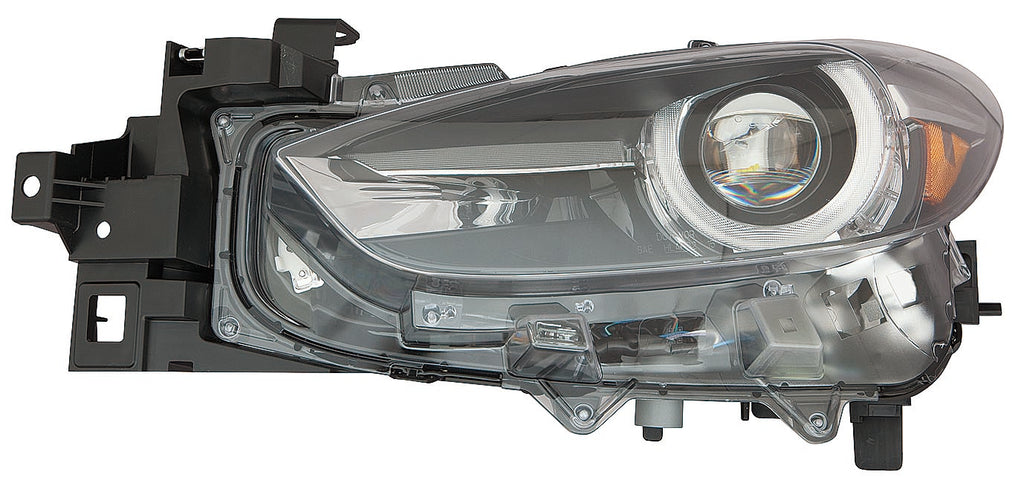 For Mazda 3 Sedan/ HB 2014 15 16 17 2018 Headlight UNTI LED w/ AUTO LEVEL CONTROL w/o AFS Driver Side CAPA Certified BBNT-510-41 MA2502154C