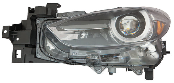 For Mazda 3 Sedan/ HB 2014 15 16 17 2018 Headlight UNTI LED w/ AUTO LEVEL CONTROL w/o AFS Driver Side CAPA Certified BBNT-510-41 MA2502154C