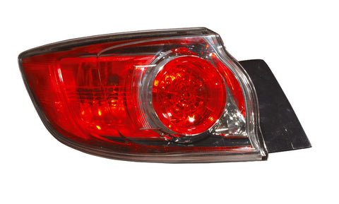 For Mazda 3 HB 2010 2011 STD/ 2012 2013 BULB Tail Light Driver Side BBN7-51-160D MA2800147