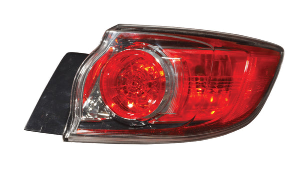 For Mazda 3 HB 2010 2011 STD/ 2012 2013 BULB Tail Light Passenger Side CAPA Certified BBN7-51-150D MA2801147C