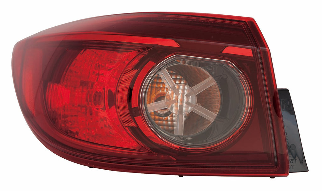 For Mazda 3 Sedan 2014 15 16 17 2018 Tail Light Outer BULB JPN/ Mazda Built Driver Side CAPA Certified BHN1-51-160B MA2804117C