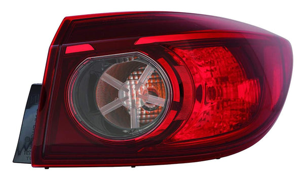 For Mazda 3 Sedan 2014 15 16 17 2018 Tail Light Outer BULB JPN/ Mazda Built Passenger Side CAPA Certified BHN1-51-150B MA2805117C