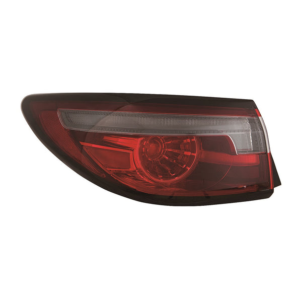 For Mazda 6 2018 19 20 2021 Tail Light Outer w/ SIGNATURE LIGHTING Driver Side CAPA Certified GRF8-51-160B MA2804128C