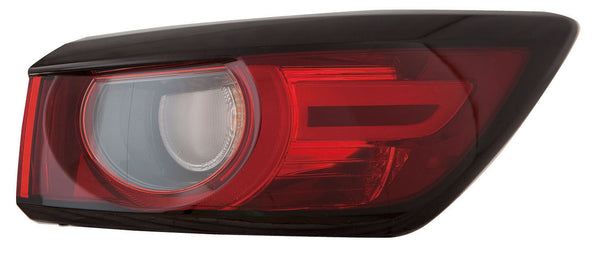 For Mazda CX-3 2019 2020 Tail Light Outer LED Passenger Side CAPA Certified DM6F-51-150A MA2805133C