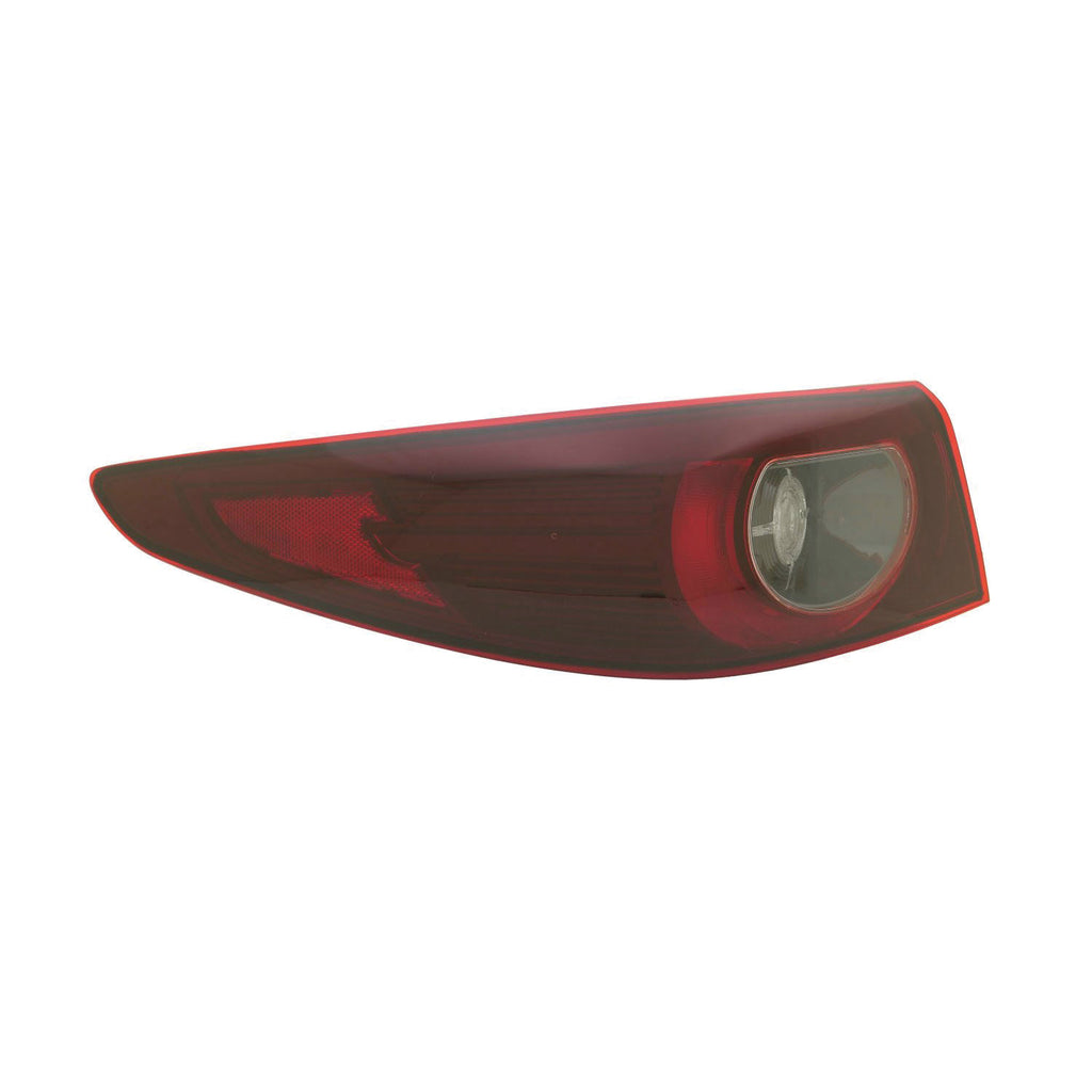 For Mazda 3 Sedan 2022 23 24 2025 Tail Light Outer w/o SIGNATURE LIGHTING Driver Side CAPA Certified BGDN-51-160A MA2804139C
